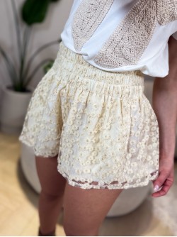 Nessy Shorts Beige/Gold